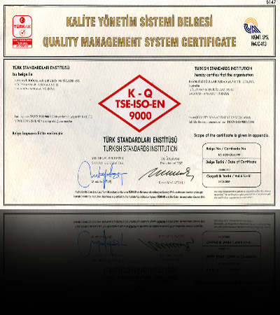 K-Q  TSE-ISO-EN  9000