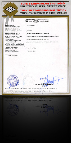 TSE Süzme Çiçek Balı Uygunluk Belgesi